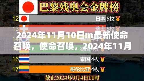 使命召唤全新篇章,2024年11月10日开启