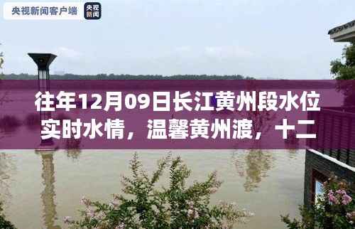 长江黄州段水位实时水情，江水里的友情与家的温暖温馨黄州渡，十二月九日水位报告