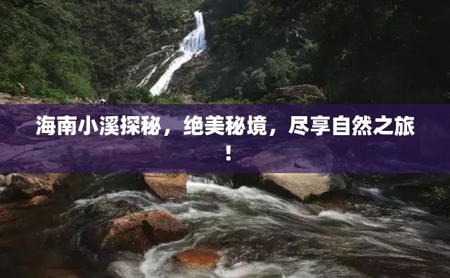 海南小溪探秘,绝美秘境,尽享自然之旅!