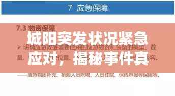 城阳突发状况紧急应对，揭秘事件真相，关注最新进展